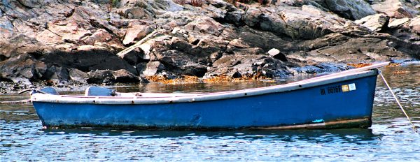 Blue Row Boat
